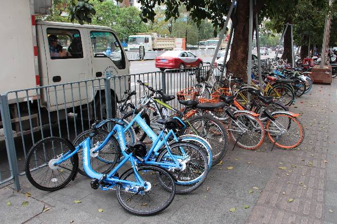 深圳安裝使用好非機(jī)動(dòng)車停車架為你的城市加分